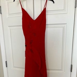 Y2K Vintage Red Mini Dress ❤️‍🔥